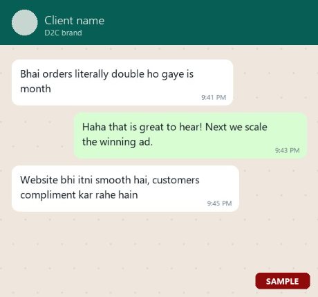 Sample review screenshot