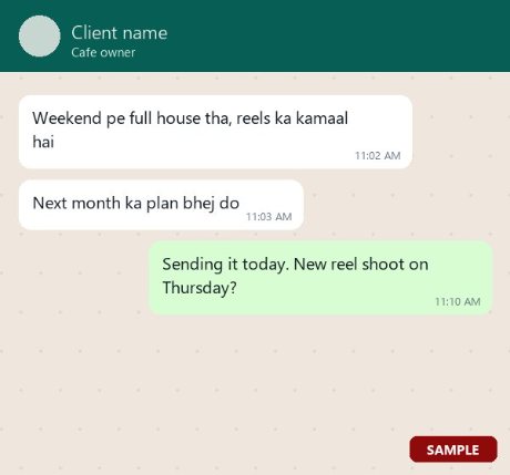 Sample review screenshot
