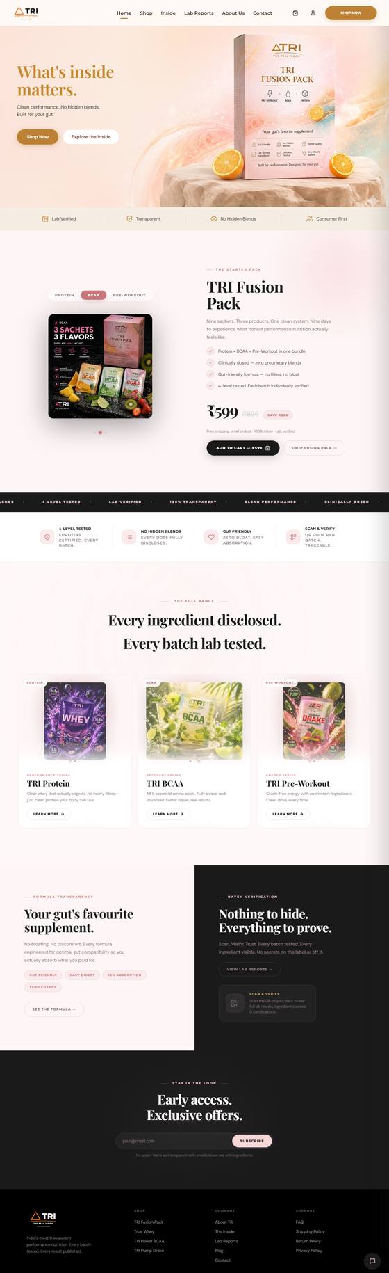 Full The Real Inside homepage